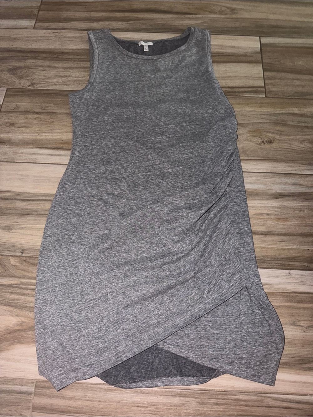 Leith grey ruched tank dress size XL